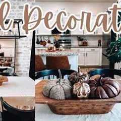 NEW! FALL CLEAN AND DECORATE / FALL DECORATE WITH ME / FALL DECORATING IDEAS 2023 / BROOKE ANN
