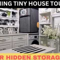 Absolutely stunning tiny house with ingenious hidden storage ideas