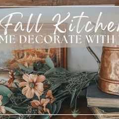 Fall KITCHEN DECORATE With Me | FALL KITCHEN DECOR 2023