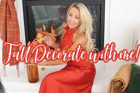 2023 FALL DECORATE WITH ME // Fall decorating ideas