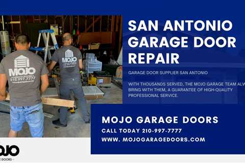 Home - Mojo Garage Doors | Installs & Repairs in San Antonio TX