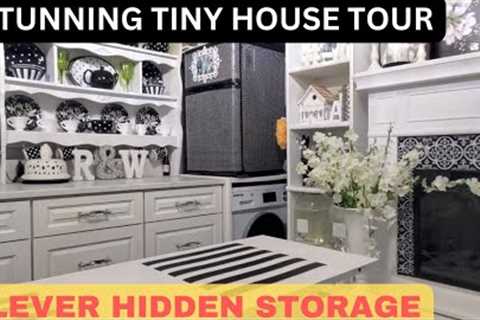 Absolutely stunning tiny house with ingenious hidden storage ideas