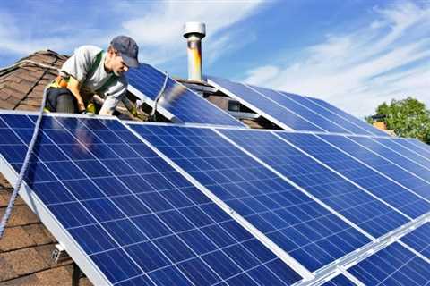 Let Us Handle Your Solar Panel Installation Quickly Safely and Efficiently