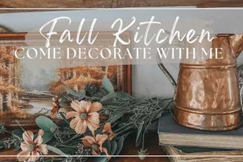 Fall KITCHEN DECORATE With Me | FALL KITCHEN DECOR 2023