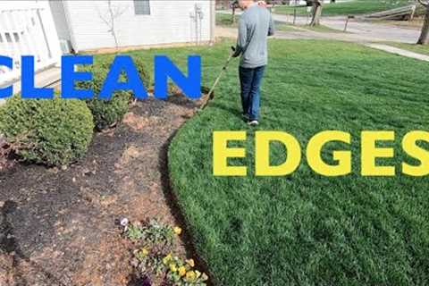 How to have CLEAN EDGES in your lawn