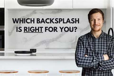 Kitchen backsplash design | 3 BIG questions to ask