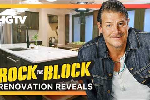 AMAZING Renovation Reveals: Kitchen, Entry Way, Main Bedroom | Rock the Block | HGTV