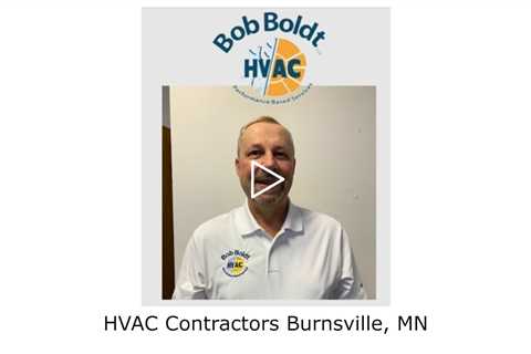 HVAC Contractors Burnsville, MN - Bob Boldt HVAC