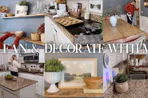 HOME DECORATING IDEAS & CLEANING MOTIVATION | clean and decorate with me 2023 homemaking..