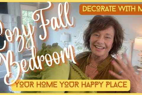Fall Master Bedroom Reveal 2023 // Decorate With Me Fall 2023 // Tour My Bedroom for Fall 2023