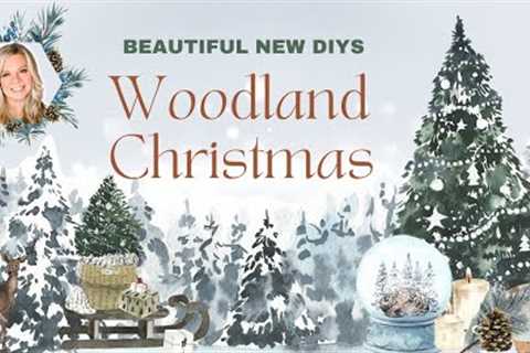 🌲 🦌 NEW CHRISTMAS DIYS 2023 RUSTIC WOODLAND FARMHOUSE