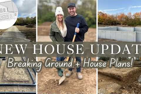 New House Update! | Custom Build House Plan and Answering Your Questions!