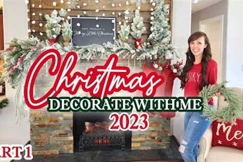 *NEW* 2023 CHRISTMAS DECORATE WITH ME! 🎄| TRADITIONAL HOLIDAY DECOR IDEAS 2023 | DECOR TIPS