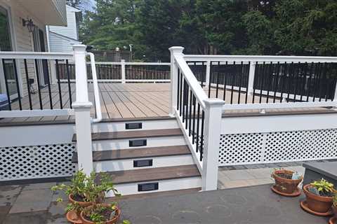 Makeover Monday: Two-Toned Landmark Deck in Columbia, Maryland