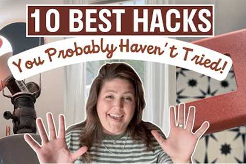 10 EASY Home Hacks that will ELEVATE Your Home | Affordable + Renter Friendly!