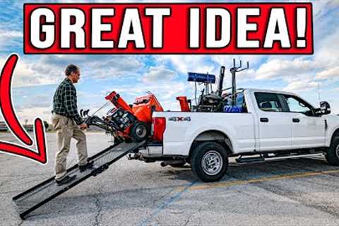 He Designed A RAMP & Tailgate COMBO! *SIDEWALK CREW GAME CHANGER*
