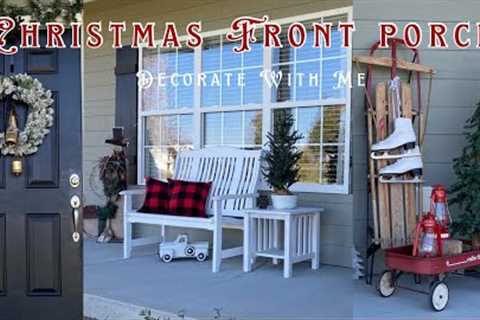 *NEW* 2023 CHRISTMAS FRONT PORCH DECORATE WITH ME VINTAGE & BRASS BELLS