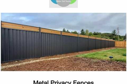 Metal Privacy Fences