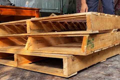 Creative Old Woodworker Recycling Scrap Wood // Pallet Wood Projects