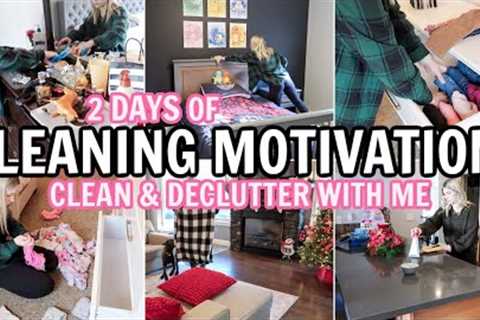 2 DAY CLEAN WITH ME | EXTREME CLEANING MOTIVATION |  HOUSE RESET | DECLUTTER & CLEAN | ALEAH..
