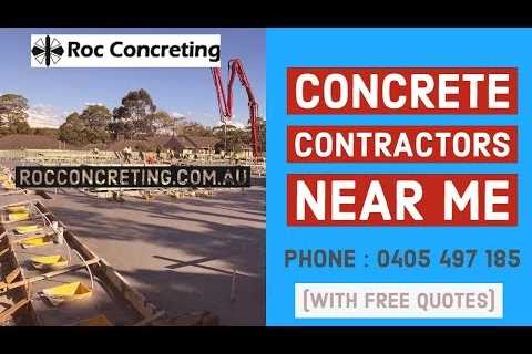 Find a Concreter Near Me