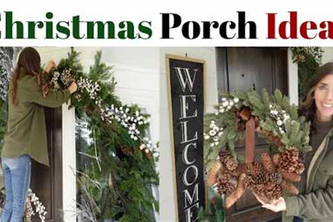 2023 Christmas Porch Decorating Ideas / Christmas Decorate With Me