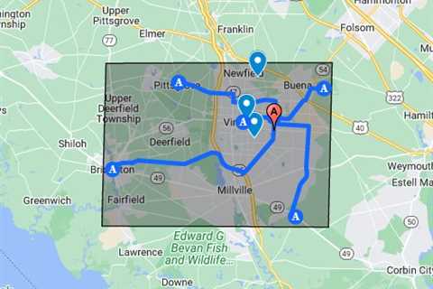 Gutter replacement Vineland, NJ - Google My Maps
