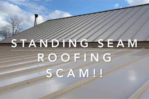 Roofing company tried to scam me!!!!