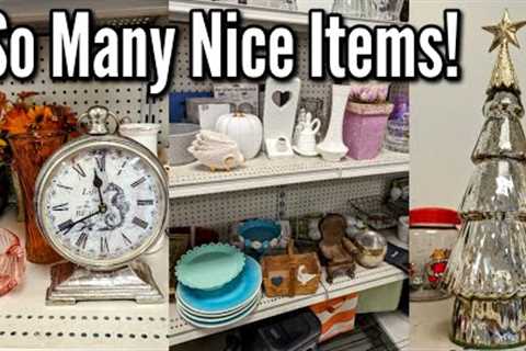 GOODWILL WAS STOCKED WITH SO MANY NICE TREASURES! - THRIFTING WITH ME +WHAT I PURCHASED FOR MY HOME