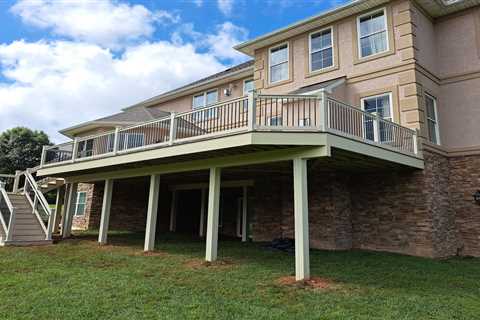 Project of the Month: French White Oak Composite Deck in Fallston, Maryland