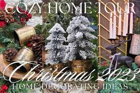 COZY CHRISTMAS HOME TOUR 2023 | Christmas Home Décor Inspiration & Ideas