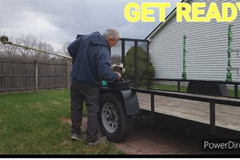 Prepping Equipment For Winter Storage  #lawncare #strikehold #lawncarecommunity