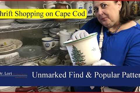 Unmarked Treasure! Spode, Limoges, Popular Patterns, China, Art Pottery - Thrift with Me Dr. Lori