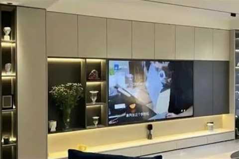 THE BEST 50 MODERN LIVING ROOM T.V CONSOLE DESIGN 2024 | TV CABINET DESIGN 2024 | TV WALL UNIT