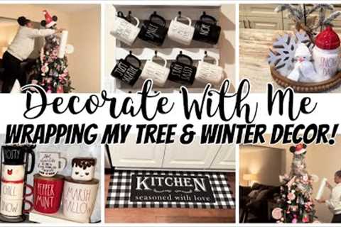 WINTER DECOR 2023 | DECORATE WITH ME AND MORE