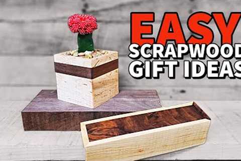 Easy DIY Scrap wood Gifts
