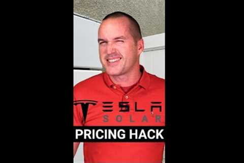 Tesla Solar Pricing Hack (Short)
