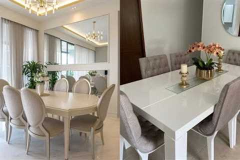 Dining Room Design Ideas 2024| Interior Living And Dining Designs| Home Interior Decorating Ideas