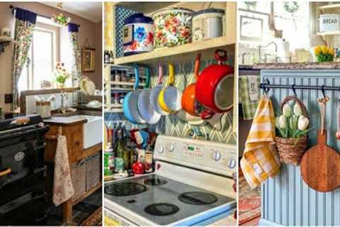 Elegant cottage small kitchen decoration ideas. Cottage kitchen decorating tips. Cottage kitchen.