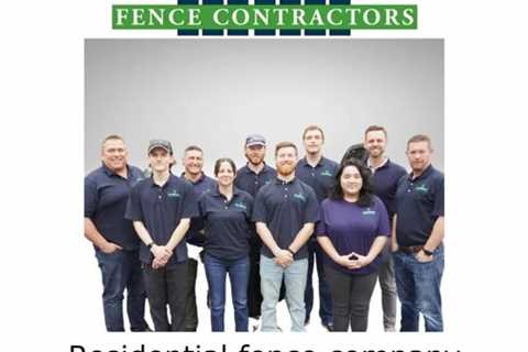 Residential fence company Huntersville, NC