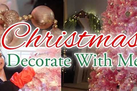 🎄 NEW CHRISTMAS DECORATING IDEAS 2023 | CHRISTMAS DECORATE WITH ME | CHRISTMAS GLAM ROOM TOUR