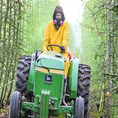 How long after spraying pesticides is it safe?