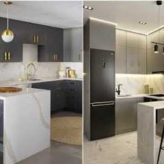 200 Modular Kitchen Design Ideas 2024 Open Kitchen Cabinet Colors | Modern Home Interior Designs