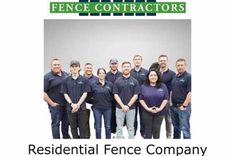 Residential fence company Belmont, NC