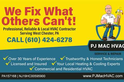 PJ MAC HVAC Service & Repair West Chester, PA