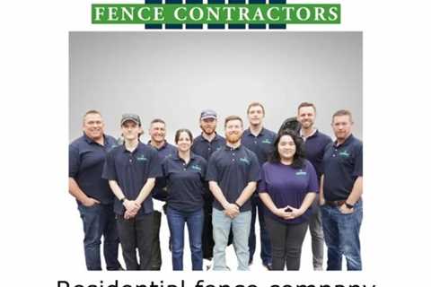 Residential fence company Ashbrook, NC