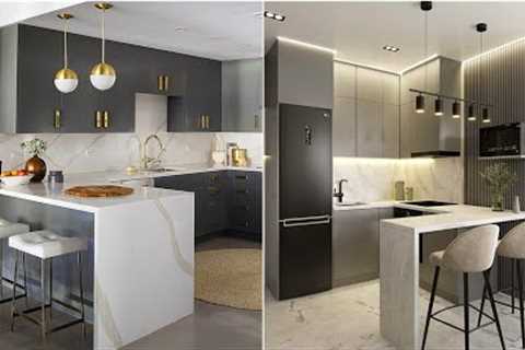 200 Modular Kitchen Design Ideas 2024 Open Kitchen Cabinet Colors | Modern Home Interior Designs