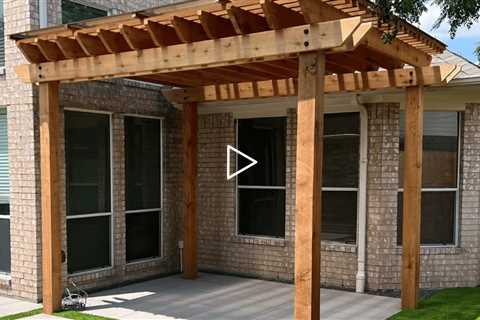 Lewisville Pergola Installers - Call (469) 485-5602 for Free Quote