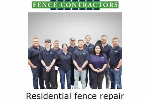 Residential fence repair Rock Hill, SC