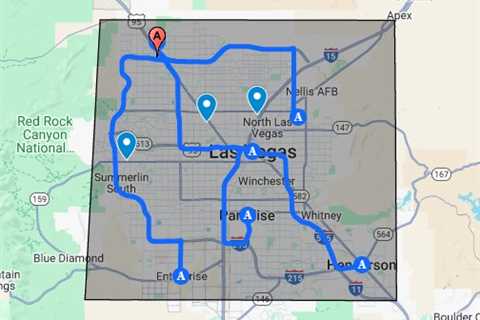 Repipe Las Vegas, NV - Google My Maps